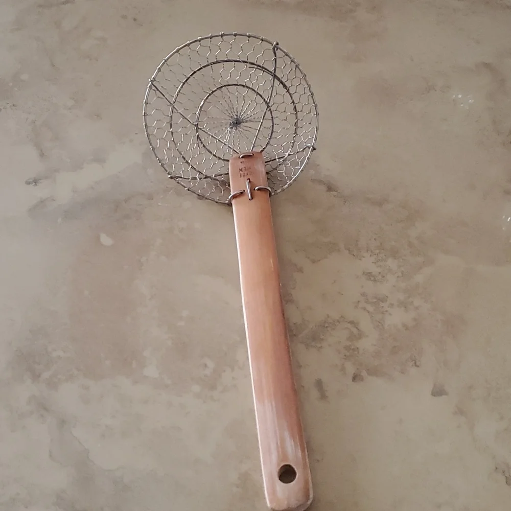 VINTAGE Wire Scoop Ladle